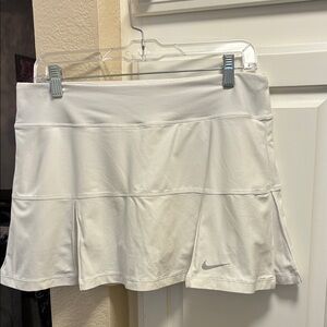 Nike white dri -fit tennis skirt Skirt